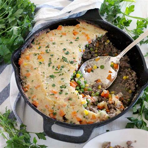 skillet shepherd s pie with mashed cauliflower from alexia premium side dishes bowl of delicious
