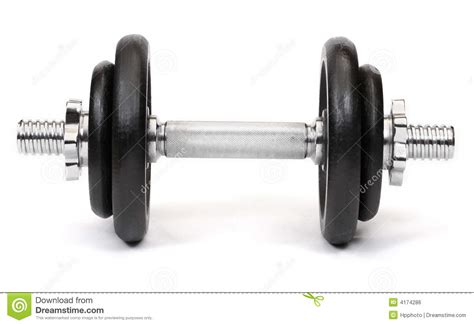 weights stock photo image  isolated physical diet