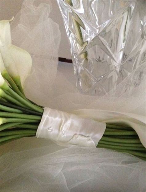 CALLA LILY WEDDING IVORY PURPLE 54 STEMS Artificial Flowers BOUQUET