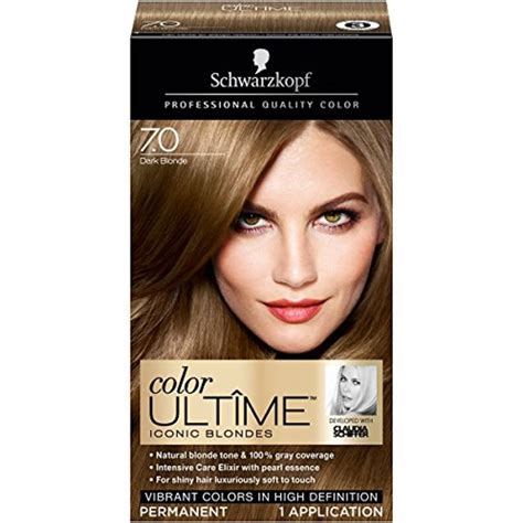 Schwarzkopf Color Ultime Iconic Blondes Hair Coloring Kit 70 Dark