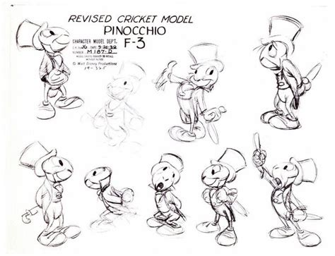 Jiminy Cricket Disney Concept Art Disney Drawings Disney Sketches