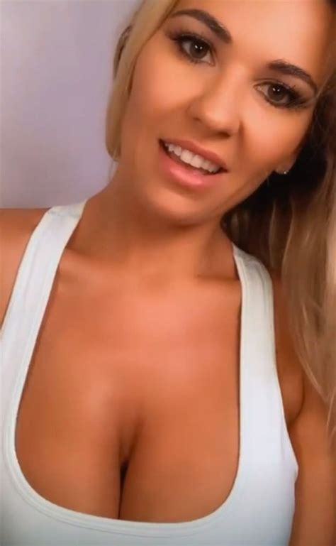 Christine Mcguinness Teases Cleavage In Plunging Sports Bra For Red Hot