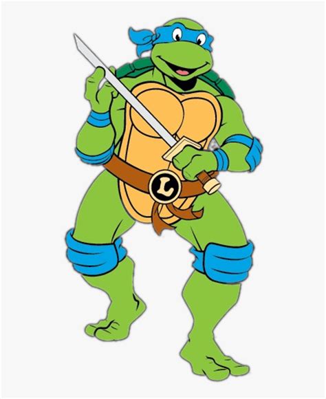 Go To Image Teenage Mutant Ninja Turtles Cartoon Leonardo Hd Png