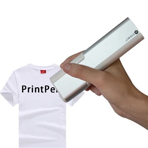 Anself Portable Print Pen Handheld Printer Inkjet Pen Printing Machine