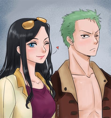 Nico Robin And Zoro