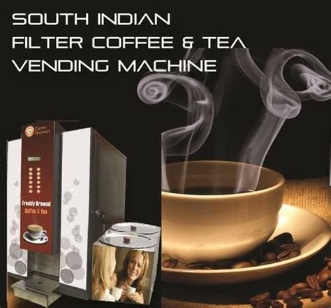 South Indian Liquid Filter Coffee Vending Machines फिल्टर कॉफी वेंडिंग