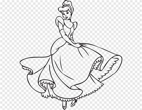 Buku Mewarnai Cinderella Ariel Disney Princess Prince Charming