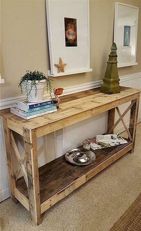 Build Diy Console Table Diy Sofa Table Manufactured Home Remodel