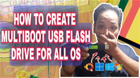 How To Create Multiboot Usb Flash Driver For All Os Youtube
