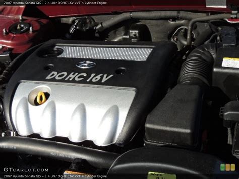 24 Liter Dohc 16v Vvt 4 Cylinder Engine For The 2007 Hyundai Sonata