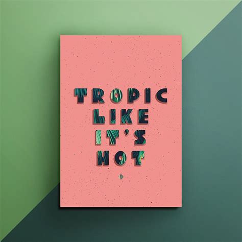 Tropic Free Printable • Tropic Like It S Hot • Little Gold Pixel