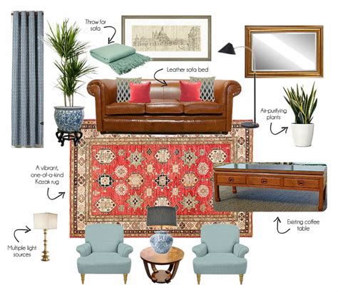 Mood Board Art Deco Meets Traditional English Living Room Emmerson