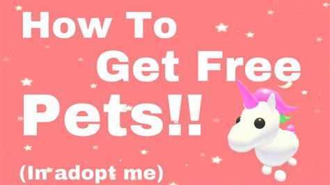 If you are confused what number values means please visit the value key. HOW TO GET FREE PETS IN ADOPT ME 2020! 😱 *WORKING* - YouTube