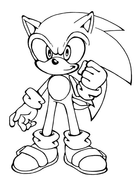 Dibujos Para Colorear De Sonic X Dibujos Para Colorear