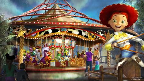 Concept Art Pixar Pier Released California Adventure Travel To The