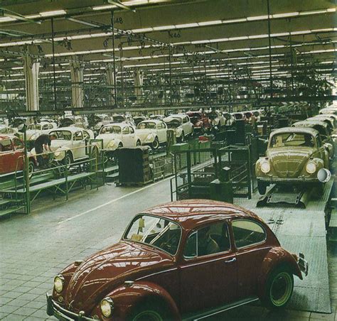 Old Car Factories Vintage Volkswagen Vintage Vw Volkswagen