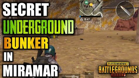 Secret Underground Bunker Location In Miramar Map Best Looting
