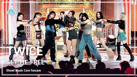 TWICE Is Back With SET ME FREE On Music Core Twice Portal