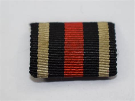33 Original Ww1 German Cross Of Honour Mounted Medal Ribbon Bar