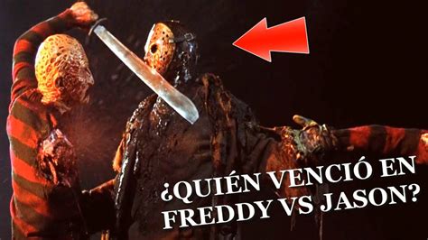 ¿quién Venció En Freddy Vs Jason ¿es El Final De Freddy Krueger Youtube