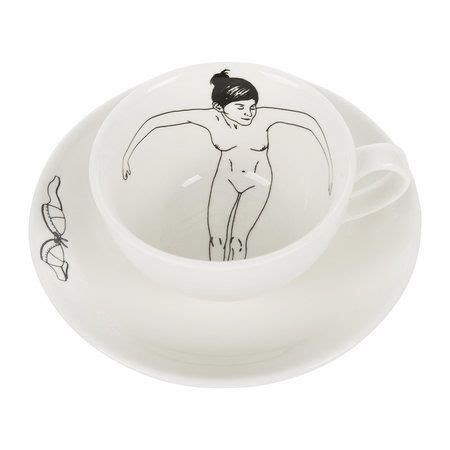 Buy Pols Potten Undressed Tea Cup Saucer Set Of 4 AMARA Tea Cup