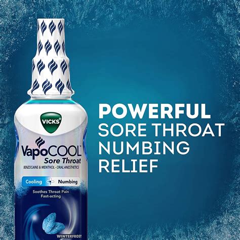 Buy Vicks Vapocool Sore Throat Spray Relieves Painful Sore Throat