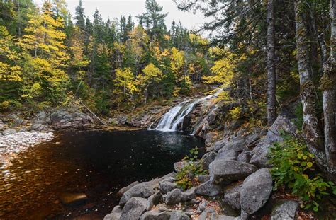 Mary Ann Falls Cape Breton Highlands National Park Nova Scotia Canada