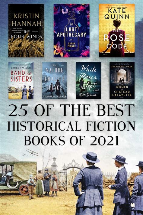 The Best Historical Fiction Books For 2021 New And Anticipated The