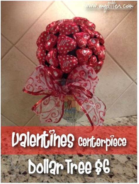 Diy valentine gifts dollar tree. $6 Frugal DIY Valentines Day Centerpiece from Dollar Tree ...