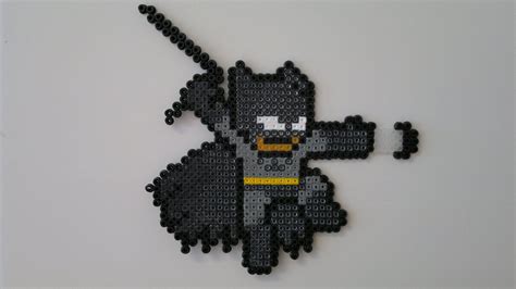 Batman Perler Bead Art Perler Beads Super Pixel Pyssla Beads Batman