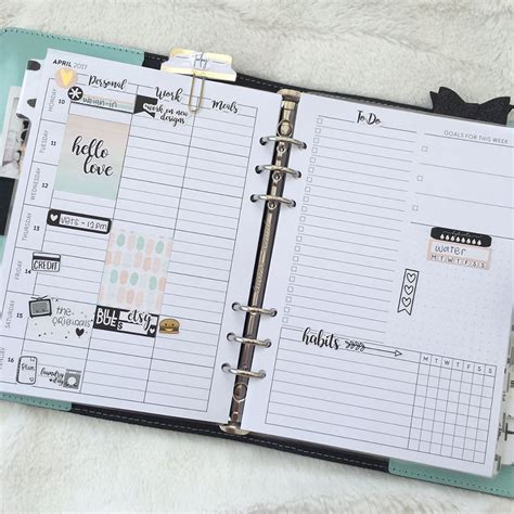 This Week In My Filofax A5 Planner Filofax Inserts Filofax A5 Filofax