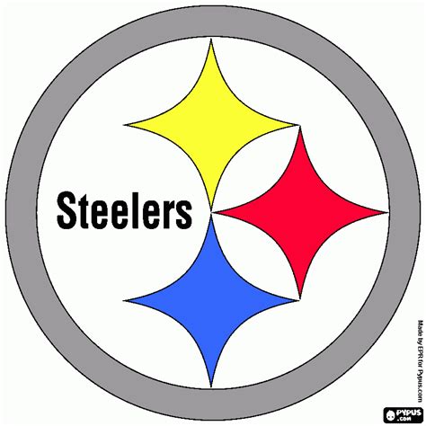 Select from 35715 printable coloring pages of cartoons, animals, nature, bible and many more. Free coloring pages of steelers logo | Stop Snoring