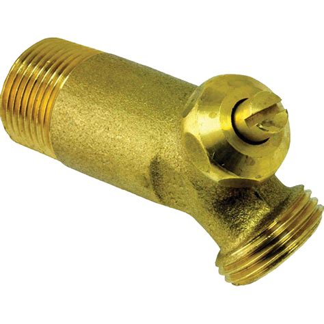 Brass Drain Valve For Giant Gas Fired Water Heaters Water Tank Parts