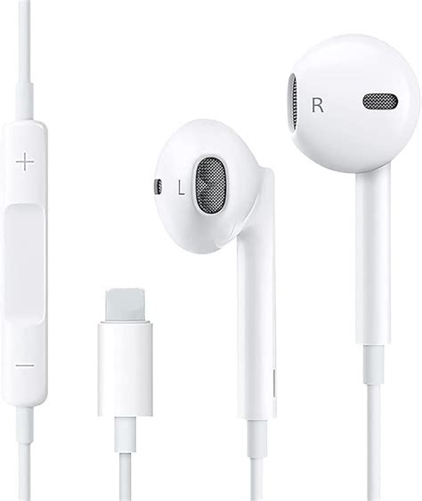 In Ear Headphones For Iphone Wired Earbuds Headphones With Microphone Compatible With Iphone 13