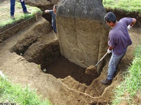 New Photos Reveal Giant Easter Island Moai Statues Are Covered In