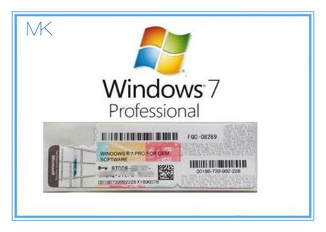 Oem Win 7 Professional Product Key For Windows 7 Pro Coa 3264bit