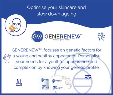Generenew Skin Test Geneway Dna Tests For Health And Diet