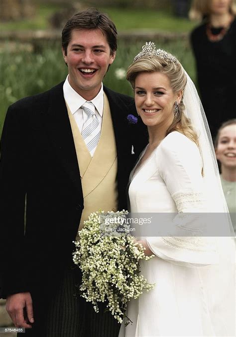 Laura Parker Bowles Leaves Church Having Married Harry Lopes At St