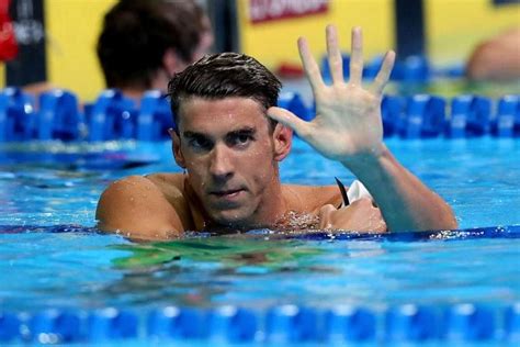swimming michael phelps becomes 1st male swimmer to make five us olympic teams the straits times