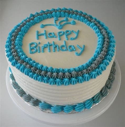 simple male birthday cake