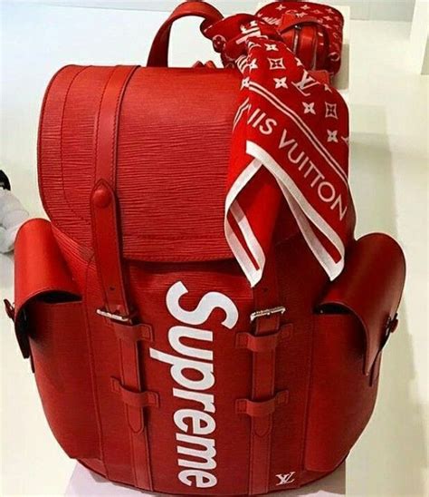 Supreme Louis Vuitton Bape Backpack For Mens