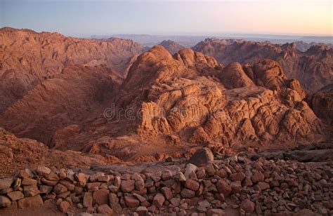 Mount Sinai In Early Morning Stock Photo Image Of Morning Mount 6826644