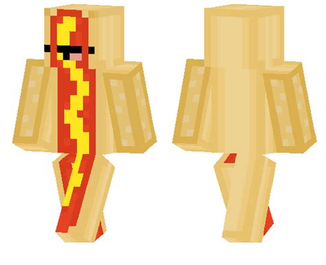Noob Hot Dog Minecraft Pe Skins