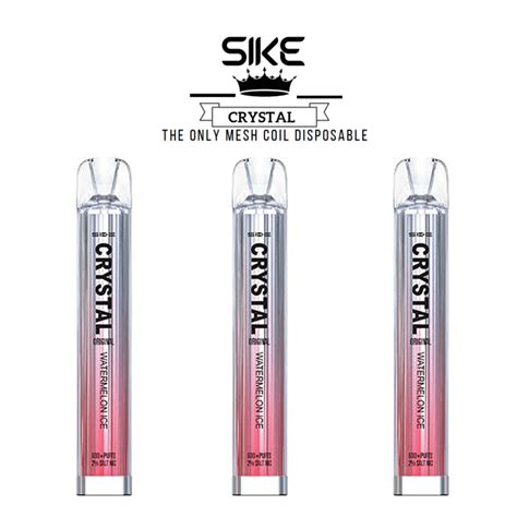 Sike Crystal Bar Tobacco 10 X Disposable Vape Multipack Ecigstoreuk