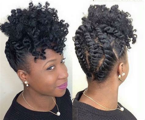 Short twist natural hair is fully focusing on your natural hair. Twist Hairstyles For Natural Hair
