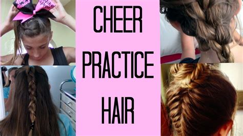 Cheer Practice Hairstyles