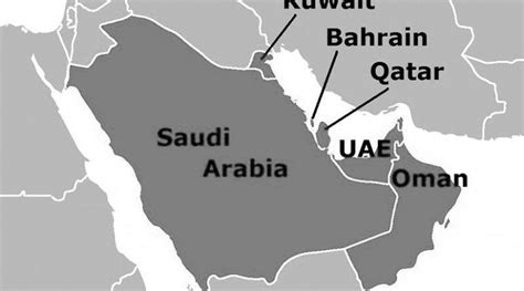 Gulf Cooperation Council Gcc Source Wikipedia Commons Download