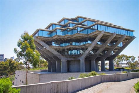 Geisel Library At Uc San Diego Editorial Stock Image Image Of Noted