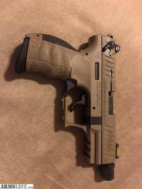 Armslist For Sale Walther P22 Fde Tactical With Threaded Barrel