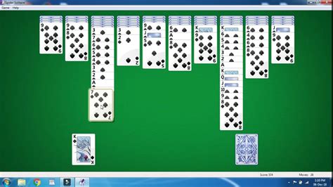 Spider Solitaire Pc Hd Game Play Youtube